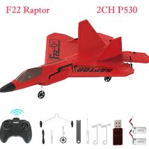 Park10 Spielzeug 2,4G 2CH RC Flugzeug Raptor F22-P530 Bunte Farben Kampfflugzeug Version LED Licht Mit Gyroskop Spielzeug für Jungen Geschenk