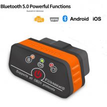 EML327 iCar2 OBD2 Bluetooth 5.0 Con V1.5 OBDII per Android/IOS OBD2 Anto Scanner ELM 327 V1.5 Auto OBD 2 Strumenti diagnostici per auto