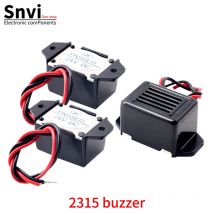 1pcs Active Buzzer Alarm 2315 DC 3V 6V 9V 12V 24V 90dB Mini Electronic Alarm Sounder with 10cm Wire