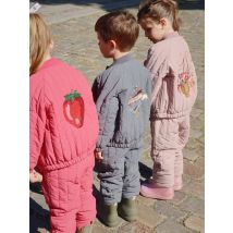 2026 KS Winter Baby Boys Cartoon Lambswool Jackets Kids Cotton Clothes Girls Jackets Outerwear Coats Boys Flight Suit Jackets