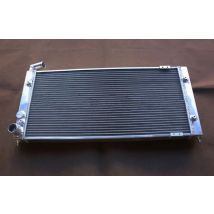 2-reihiger Aluminiumkühler für Volkswagen VW Golf 2/Corrado VR6 Turbo Handbuch 16V G60 VWO2