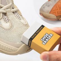 Schuhreinigung, Radiergummi, Wildleder, Schaffell, mattes Nubukleder, Turnschuhe, Stoffreiniger, Schuhbürste, Dekontamination, Gummiblockpflege