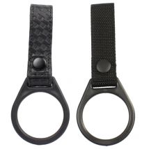 Outdoor Slide-On Duty Belt Ring Holder Buckle Carabiner Belt Backpack Flashlight Clip Hanging Keychain for Camping Hiking