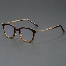 Japanische Acetat Vintage Quadratische Brille Rahmen männer frauen Gläser Anti-blau Licht Rezept Optische Linse Gläser