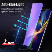 2 pezzi Anti Blue Ray Light vetro temperato per iPhone 17 Air 16e 16 15 14 13 12 11 Pro Max XR XS X 7 8 6 6S Plus protezione schermo