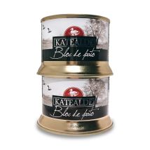 Bloc de foie gras de pato de Katealde (Pack de 2 unidades de 130g)