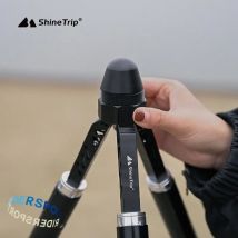ShineTrip Outdoor Multifunktionale Aluminium Legierung Stativ Camping Stehen Outdoor Kopf Licht Stehen Zelt Unterstützung Stativ