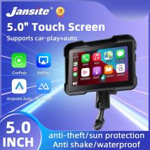 5'' zoll Motorrad DVR CarPlay Navigation Drahtlose CarPlay Android Auto Airplay Display Bildschirm Tragbare Motorrad Monitor