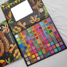 99 Farben Brasilia Karneval europäische und amerikanische mehrfarbige Lidschatten platte schimmern matt schimmernde Puder Pailletten