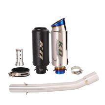 Für Yamaha YZF R1 1998–2003 Auspuffanlage Mid Link Rohr verbinden 51 mm Motorrad Schalldämpfer Edelstahl Escape mit DB Killer
