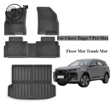 Para Chery Tiggo 7 Pro Max Ebro S700 2025 2024 2023 alfombrillas para maletero TPE alfombrilla con revestimiento de carga delantera y trasera