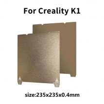 PEI Sheet for Creality K1/K1 MAX Ender 3 S1 Pro Ender3 S1/5 S1 Steel Plate Texture PEI Spring Steel Sheet Buid Plate Smooth PEl