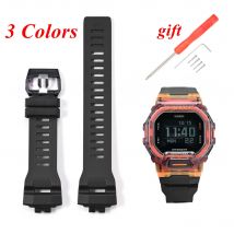 Für Casio GBD-200-1/2/9 GBD-200RD/SM Uhr Strap Silikon Gummi Watchand Ersatzteile Sport Tauchen Armband mit Werkzeug