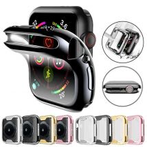 Cover in TPU per custodia per apple watch serie 9 8 7 6 5 4 3 SE 41mm 45mm 42-44mm-40mm protezione schermo Accessori per cinturino apple watch
