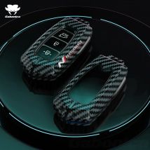 Kohlefaser-Autoschlüsseletui für Hyundai N Elantra Kona Santa Fe GDi Veloster Creta Azera Eon Kauai i10 i20 i30 Fastback i40 ix35