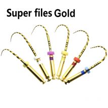 Flydent Dental Endo Rotary Files Golden für die Wurzelkanalvorbereitung. Motorgebrauch Niti Gold Files