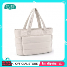 BAGSMART Borsa da donna Borsa tote in tinta unita di grande capacità Borsa versatile per borsa per la spesa di classe per studenti da lavoro per pendolari