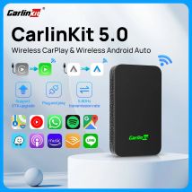 Carlinkit 5.0 Wireless Android Auto Adapter Carplay Ai Box Dongle Plug & Play USB Verkabelt Zu Wireless 5,8 GHZ WIFI GPS Unterstützung Waze