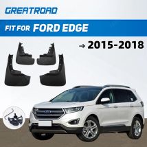 4Pcs Car Front Rear Mudflap Mudguards Sludge Splash Guards Mud Flaps Fender Flares for Ford Edge 2015 2016 2017 2018