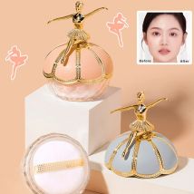 Air Ballerina Powder Cosmetics Oil Control Wasserdichtes Kompaktpuder Make-up-Basis mit hoher Deckkraft Durchscheinendes Puder mit großer Kapazität
