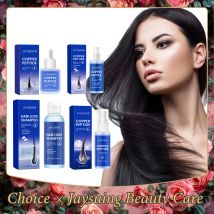 Kupfer Peptid Shampoo Haar Wachstum Serum Kopfhaut Nährende Spray Anti Haarausfall Essenz Öl Stärken Wurzeln Dichten Haarpflege Set
