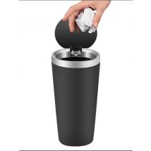 Car Trash Can Cup Holder Bin Leakproof Odor Blocking Waterproof GarbageOrganizer