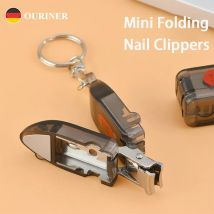 Edelstahl Flip Tragbare Nagel Clipper Schlüssel Aufhänger Kreative Transformers Nagel Clippers Mini Klapp Nagel Messer Maniküre Werkzeuge