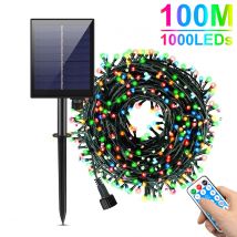 100-10M Solar LED Licht Outdoor Girlande Lampe Garten Fee Lichterkette Led Twinkle Wasserdicht Weihnachten, Halloween, Neujahr Dekor