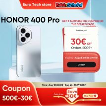 NUEVO HONOR 400 Pro 5G Smartphone 6,7 ′′ AMOLED Snapdragon 8 Gen 3 MagicOS 9,0 200MP AI Ultra HD Lente 6000mAh 100W SuperCharge eSIM