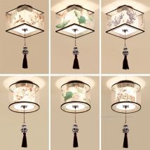 Klassische Einfache Chinesischen Stil Decke Lichter Runde Quadrat Führte Decken Leuchten Morden Wohnkultur für Wohnzimmer Lichter