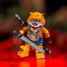 Neuer schwarzer Mythos WuKong Huangfengling Tiger Pioneer Block Man Kinder DIY Lernspielzeug Modelle Geschenke für Kinder