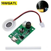 HWGATL USB Mini Luftbefeuchter DIY Kits Nebelhersteller und Treiberplatine Fogger Zerstäubungsfolie Zerstäuberblatt Mini Oszillierend