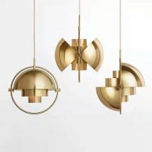 Modern Pendant Light Nordic Bedroom Bedside Hanging Lamp for Dining Room Shape Changed Suspension Droplight Indoor Lighting E27