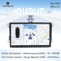 DUDUAUTO DUDU7 Radio Samochodowe z Androidem 13 A7870 Uniwersalne do VW Volkswagen Passat B6 B7 Golf 5 6 Polo / Skoda Jetta Odtwarzacz Multimedialny