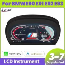 2024 neueste 12.3 ''original digitales LCD-Dashboard für BMW 3er E90 E91 E92 E93 Cluster Instrument Cockpit Voor Tachometer
