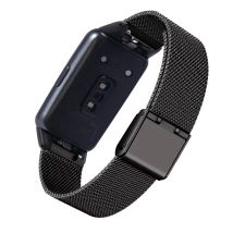 Metallbänder für Huawei Band 6/Band 6 Pro Band, atmungsaktives Edelstahlgewebe-Armband