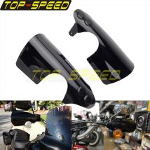Motorcycle Hand Guard Mounting Hardware Handguard Windshield Cover For Harley Dyna FXDF FLD Road King FLHRS Softail FXS FLSTFB