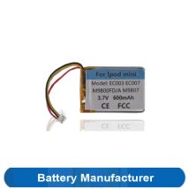600 mAh A1051 Batterie Für IPOD Mini 4 GB Generation EC003 EC007 M9801 M9802 M9804 M9805 M9806 M9807 W065 MP3 MP4 AKKU