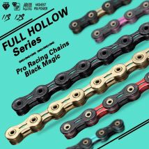 11-Gang-Fahrradkette für SUMC 11s Road/MTB, diamantbeschichteter, ultraleichter Hohlstift, 116 Glieder mit Schnellverbindung, Fahrradteile