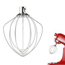 Replacement part K45WW Stainless Steel 6-Wire Whisk Attachment for KitchenAid 4.5-5-Quart Bowl Stand Mixer,  Whisk