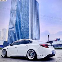 Für Buick Regal GS Opel Insignia Spoiler 2014-2016 Jahr Vauxhall Real Carbon Fiber Hinten Flügel Sport Zubehör Körper kit