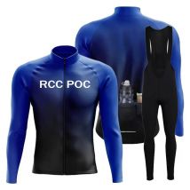 RCC POC 2026 Team Ciclismo Bicicleta Radtrikot Herren Set Frühling Langes Set Ropa Ciclismo Mallots Ciclismo Hombre