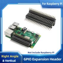 Raspberry Pi 5 GPIO-Header-Erweiterung rechtwinkliger GPIO-Anschluss für Pi 5 4B 3B+ 3B Zero 2W für Orange Pi Banana Pi