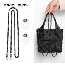 CRAZYSMITH Metall Tasche Kette Transformation Zubehör Für Issey Miyake Unterarm Crossbody Ersatz Tasche Strap Anti-verschleiß Schnalle