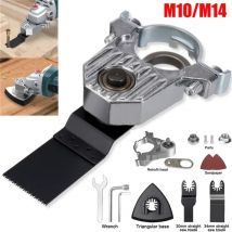 M10 M14 Conversione Smerigliatrice Angolare Adattatore Testa Universale Per 100mm 115mm 125mm Smerigliatrice Angolare Lucidatura Strumento Oscillante