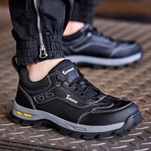 Work Safety Shoes Men Safety Boots Anti-smash Anti-puncture Work Shoes Sneakers Shoes Male Work Boot Indestructible 10kv