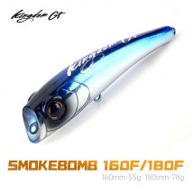 Kingdom Sea Topwater Popper Fishing Lure 55g 78g 160mm 180mm Floating Wobbler Artificial Hard Bait for Sea Tuna GT Fishing Lure