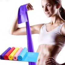 Opaski elastyczne do jogi przenośne Pilates opaski do ekspandera w kształcie koła lateksowego