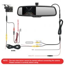 4,3-Zoll-Auto-Rückspiegel-Monitor mit Original-Spezialhalterung, automatischer Helligkeit, TFT-LCD-Bildschirm für die Rückfahrkamera