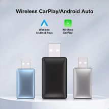 NEUESTE Carplay Android Auto 2in1 Wireless Adapter Carplay Wireless Adapter für OEM Auto mit USB Plug and Play verkabelt zu kabellos